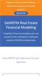 Mobile Screenshot of getrefm.com